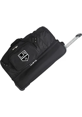 Los Angeles Kings Black Rolling Duffel Luggage