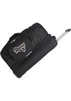 Los Angeles Rams Black Rolling Duffel Luggage