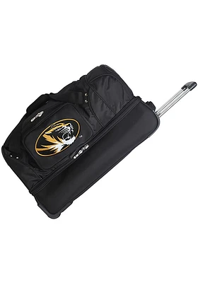 Missouri Tigers Black 27 Rolling Duffel Luggage
