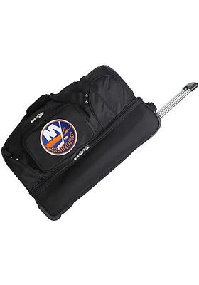 New York Islanders Black Rolling Duffel Luggage