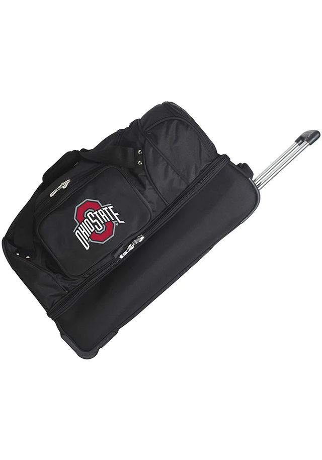 27 Rolling Duffel Ohio State Buckeyes Luggage - Black