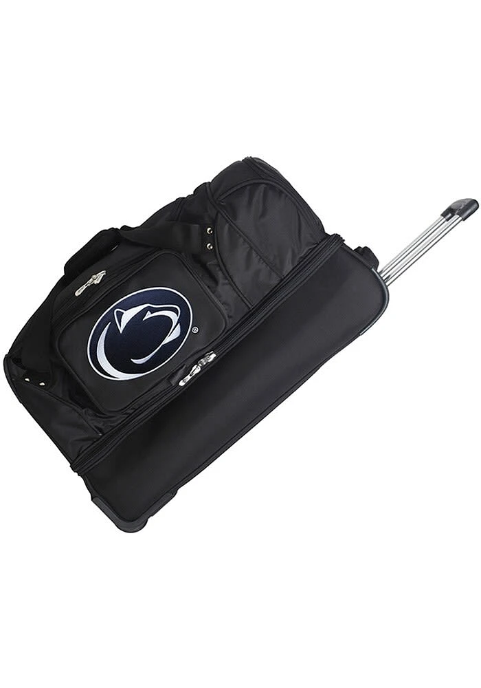 Penn State Nittany Lions Black Rolling Duffel Luggage
