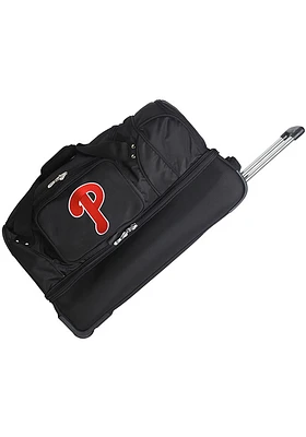 Philadelphia Phillies Black 27 Rolling Duffel Luggage