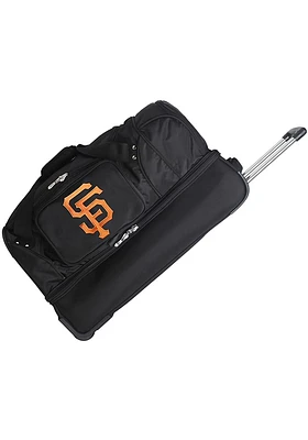 San Francisco Giants Black Rolling Duffel Luggage