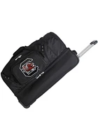 South Carolina Gamecocks Black Rolling Duffel Luggage