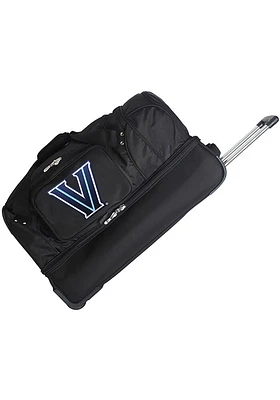 Villanova Wildcats Black Rolling Duffel Luggage