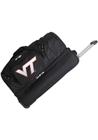 Virginia Tech Hokies Black Rolling Duffel Luggage
