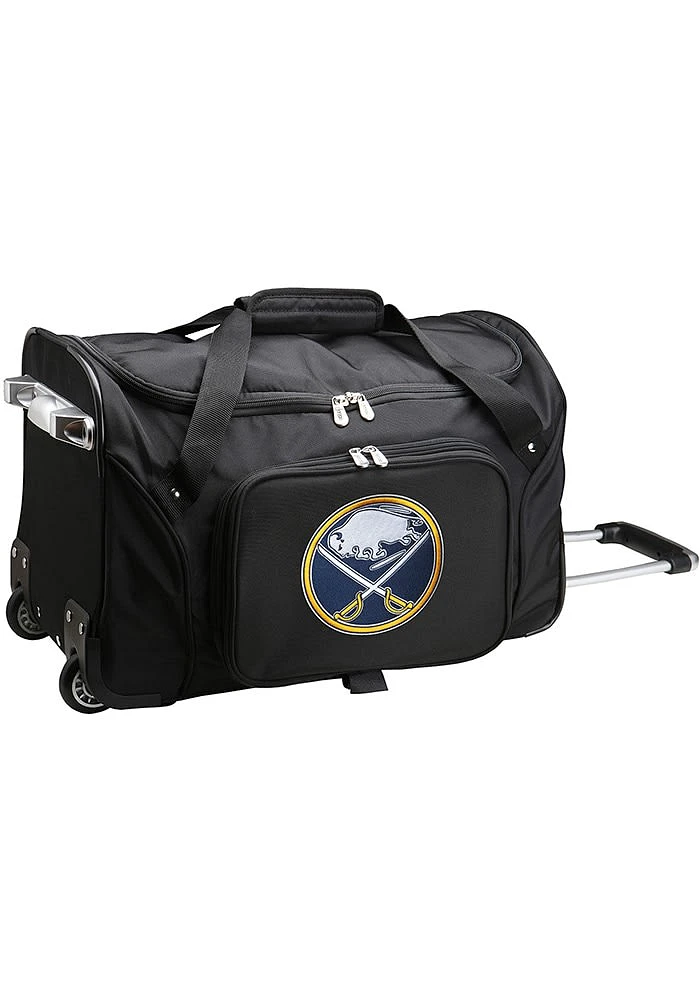 Buffalo Sabres Black 22 Rolling Duffel Luggage