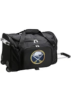 Buffalo Sabres Black 22 Rolling Duffel Luggage
