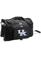 Kentucky Wildcats Black Rolling Duffel Luggage