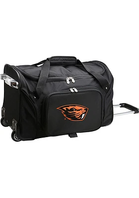Oregon State Beavers Black 22 Rolling Duffel Luggage