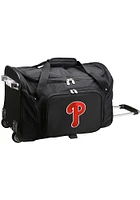 Philadelphia Phillies Black 22 Rolling Duffel Luggage