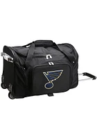 St Louis Blues Black 22 Rolling Duffel Luggage