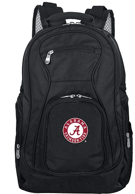 Alabama Crimson Tide Black 19 Laptop Backpack