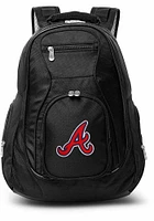 Atlanta Braves Black 19 Laptop Backpack