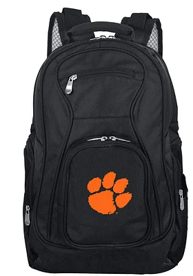 Clemson Tigers Black 19 Laptop Backpack