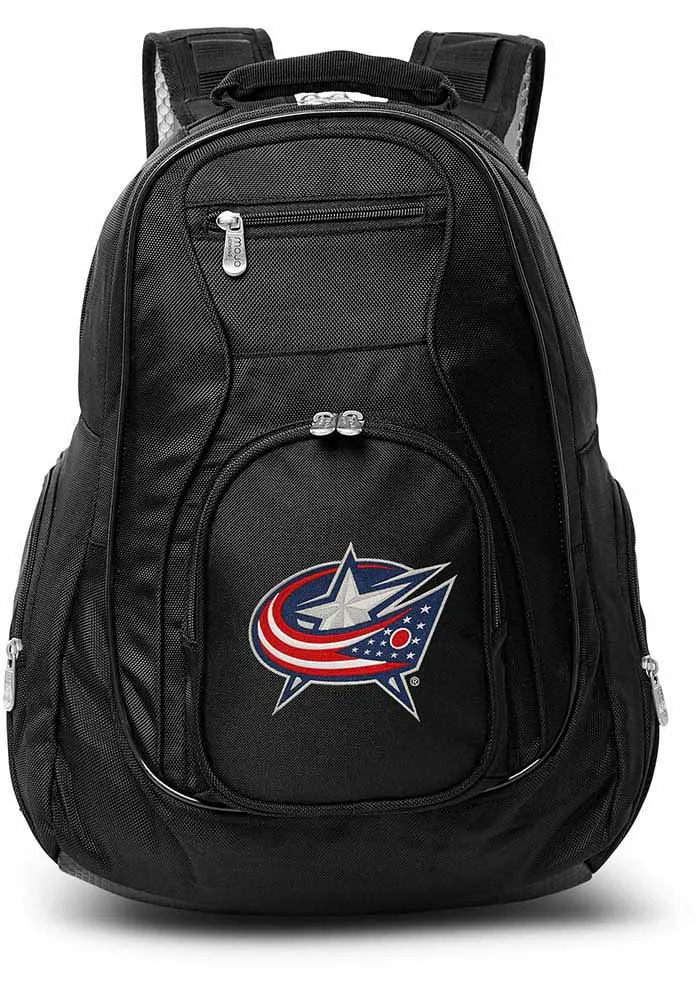 Columbus Blue Jackets Black 19 Laptop Backpack