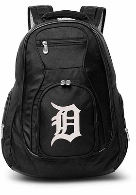 Detroit Tigers Black 19 Laptop Backpack