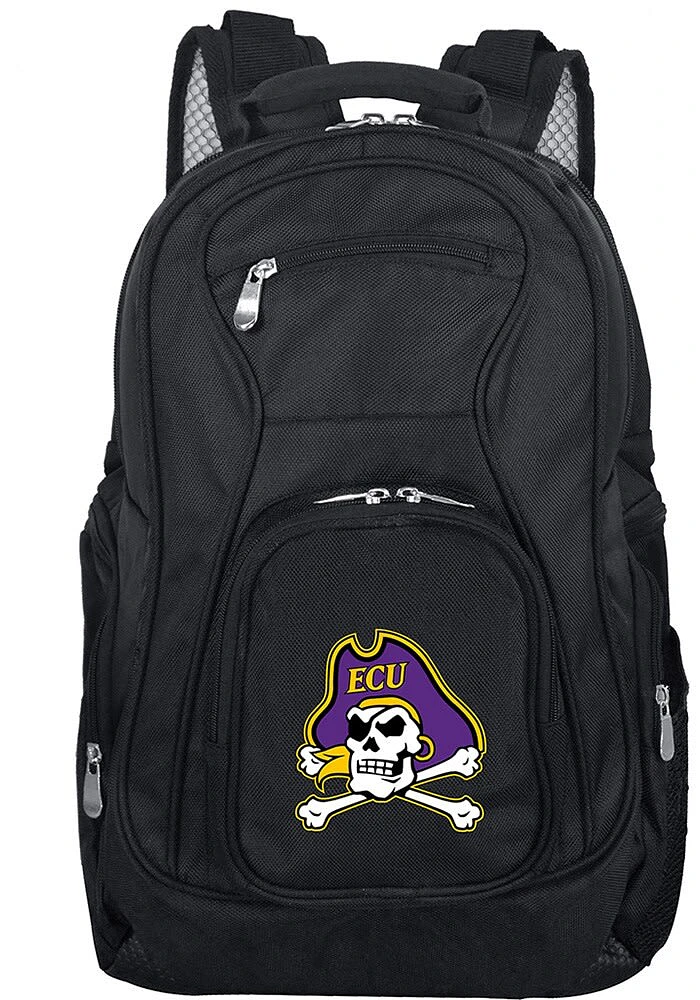 East Carolina Pirates Black 19 Laptop Backpack