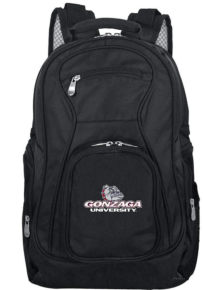 Gonzaga Bulldogs Black 19 Laptop Backpack