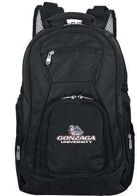 Gonzaga Bulldogs Black 19 Laptop Backpack