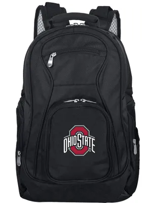 Ohio State Buckeyes Black 19 Laptop Backpack