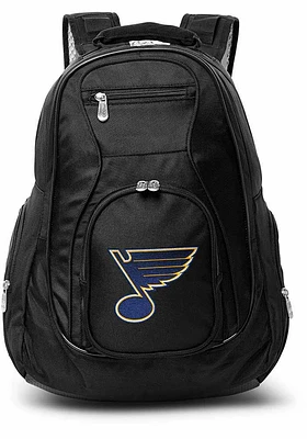 St Louis Blues Black 19 Laptop Backpack