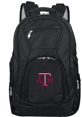 Texas A&M Aggies Black 19 Laptop Backpack