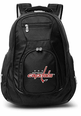 Washington Capitals Black 19 Laptop Backpack
