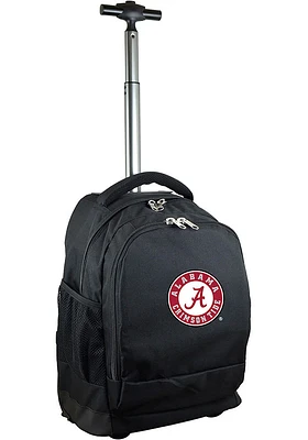 Alabama Crimson Tide Black Wheeled Premium Backpack