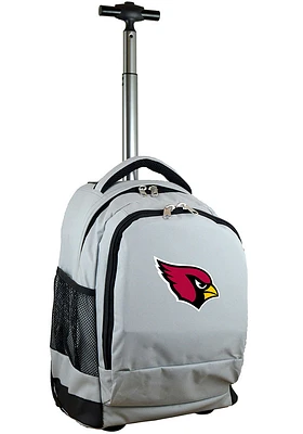 Arizona Cardinals Grey Wheeled Premium Backpack