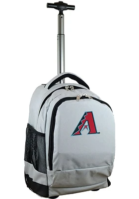 Arizona Diamondbacks Grey Wheeled Premium Backpack