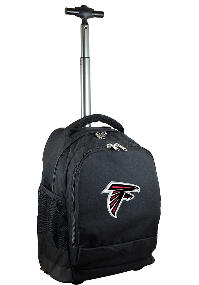 Atlanta Falcons Black Wheeled Premium Backpack