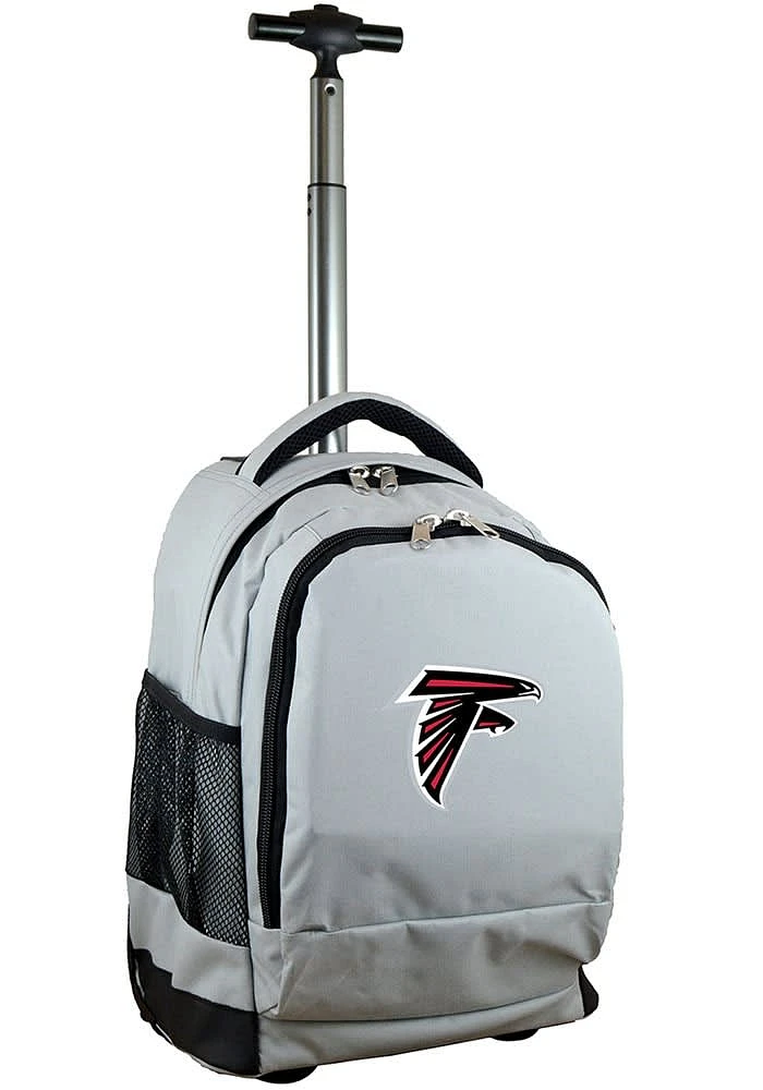 Atlanta Falcons Grey Wheeled Premium Backpack