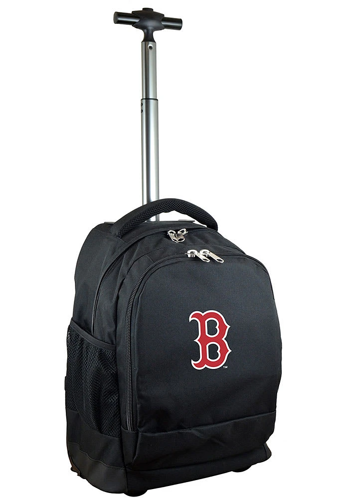 Boston Red Sox Black Wheeled Premium Backpack