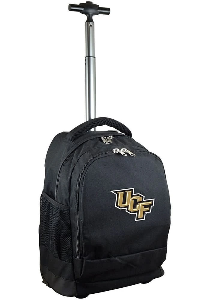 UCF Knights Black Wheeled Premium Backpack
