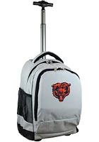 Chicago Bears Grey Wheeled Premium Backpack