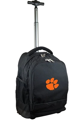 Clemson Tigers Wheeled Premium Backpack
