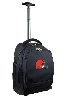 Cleveland Browns Black Wheeled Premium Backpack