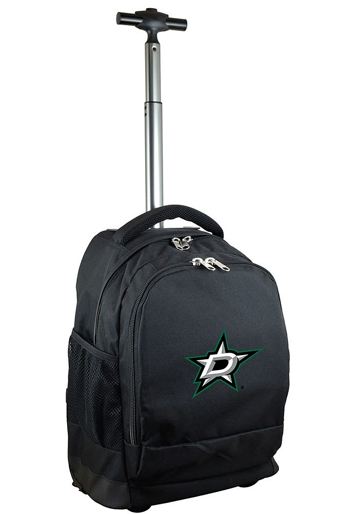 Dallas Stars Black Wheeled Premium Backpack