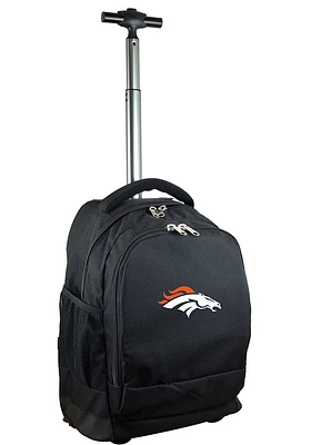 Denver Broncos Black Wheeled Premium Backpack