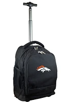 Denver Broncos Black Wheeled Premium Backpack