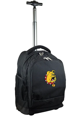 Ferris State Bulldogs Wheeled Premium Backpack