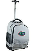 Florida Gators Grey Wheeled Premium Backpack