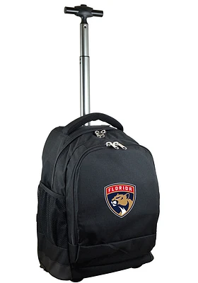 Florida Panthers Black Wheeled Premium Backpack