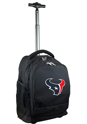 Houston Texans Black Wheeled Premium Backpack