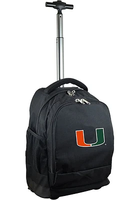 Miami Hurricanes Wheeled Premium Backpack