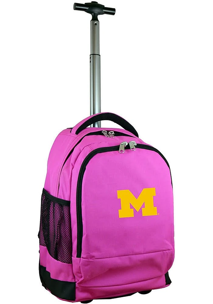 Michigan Wolverines Wheeled Premium Backpack