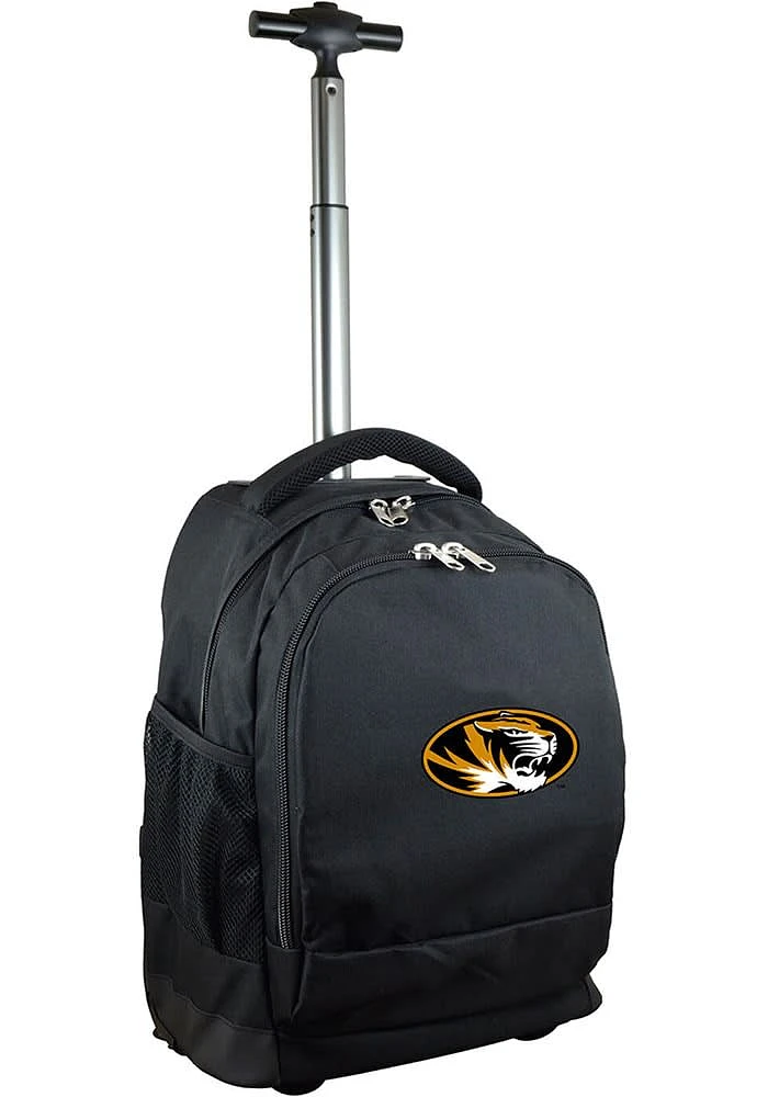 Missouri Tigers Black Wheeled Premium Backpack