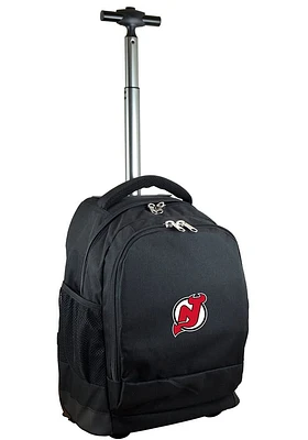 New Jersey Devils Black Wheeled Premium Backpack